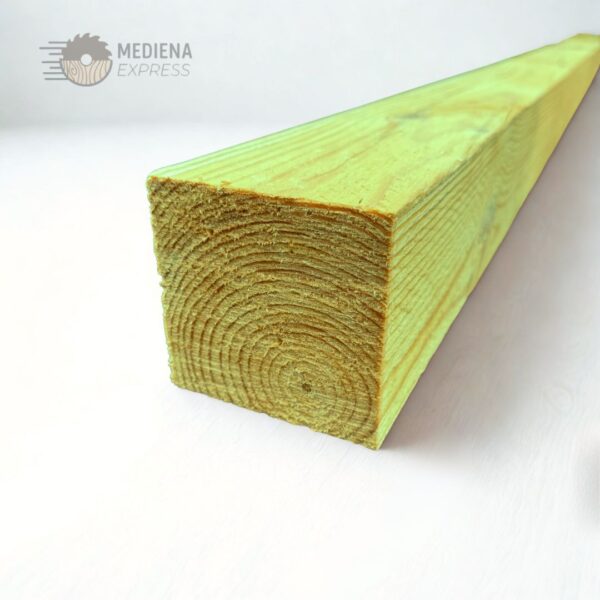 Pjautinė nedžiovinta impregnuota mediena 100x100 - Image 2