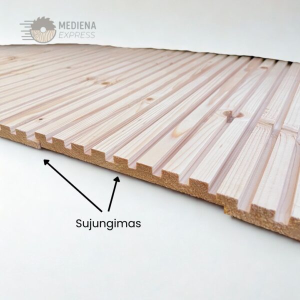 Vidaus dailylente Quadruple stačiam kalimui 15x95 - Image 3