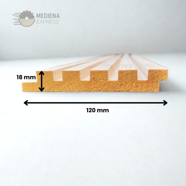 Lauko dailylente Quadruple stačiam kalimui 18x120