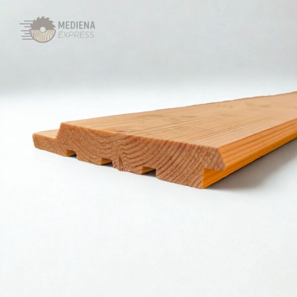 Obliuotos lauko dailylentės UYV (eglė) 19x146 - Image 2