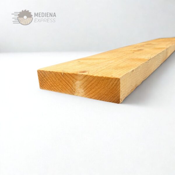 Pjautinė nedžiovinta mediena 50x200 - Image 2