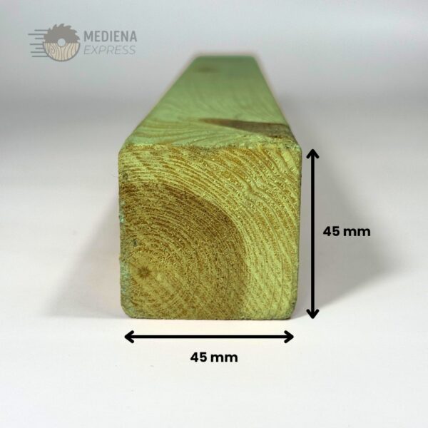 Kalibruota impregnuota pušis 45x45