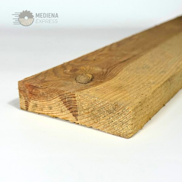 Pjautinė nedžiovinta mediena 25x100 - Image 2