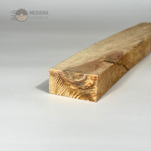 Pjautinė nedžiovinta mediena 30x50 - Image 2