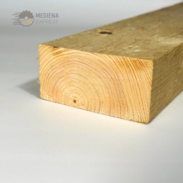 Pjautinė nedžiovinta mediena 50x100 - Image 2