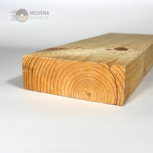 Pjautinė nedžiovinta mediena 50x150 - Image 2