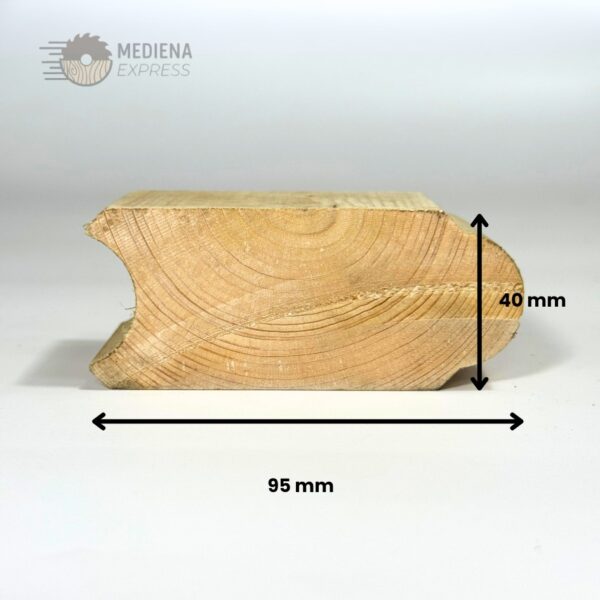 Pirties sienojus - eglė 40x95